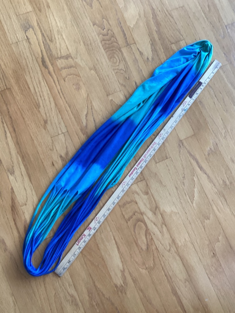 Blue Multi-Strand Infinity Scarf - Picture 3 of 6